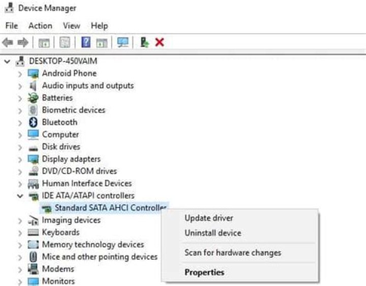 Windows 10 not showing disk drive