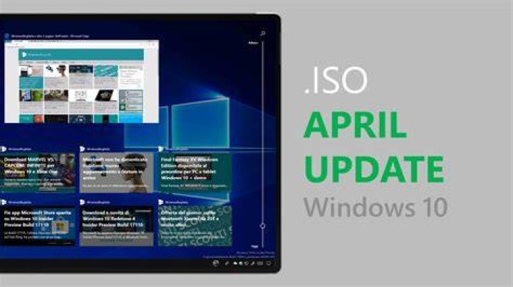 Windows 10 RTM build 17134