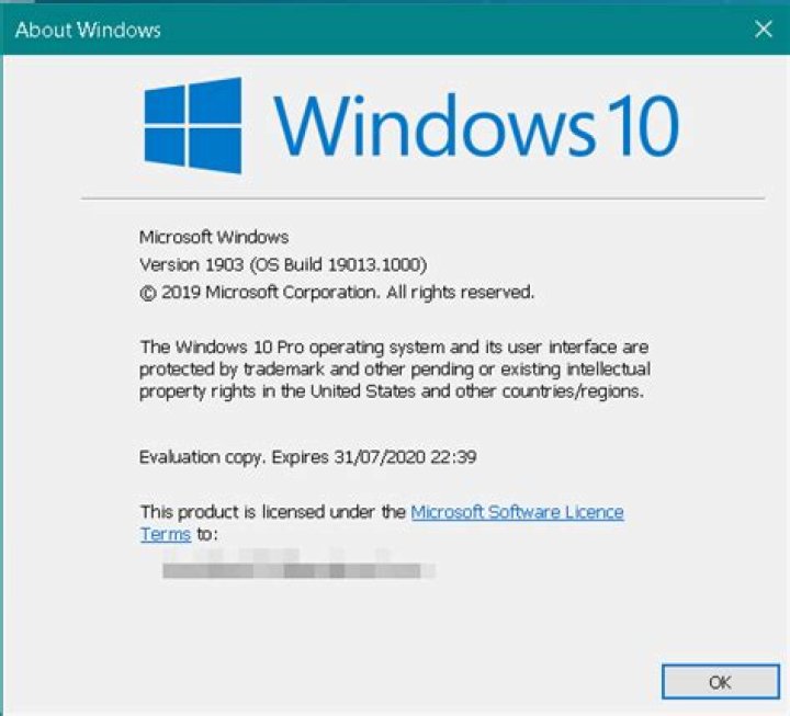 Windows 10 v1903 build 18362.329 high cpu usage