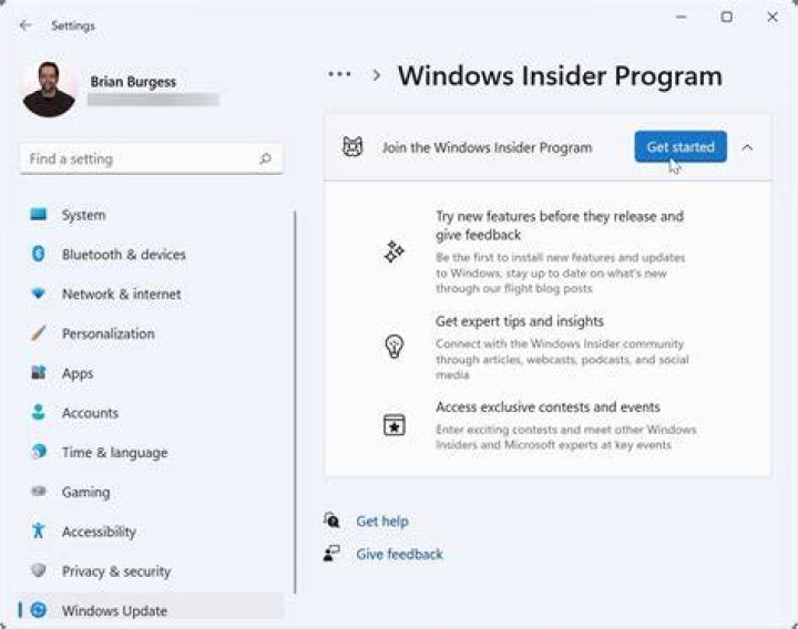 windows insider program