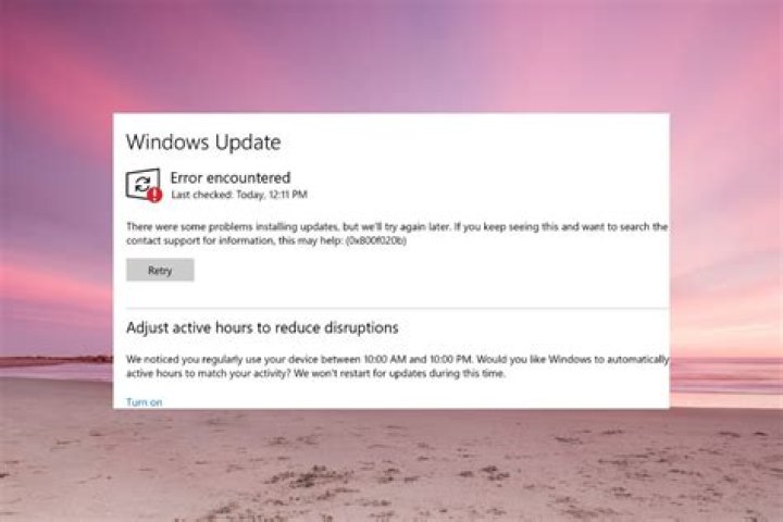 windows keeps trying to update