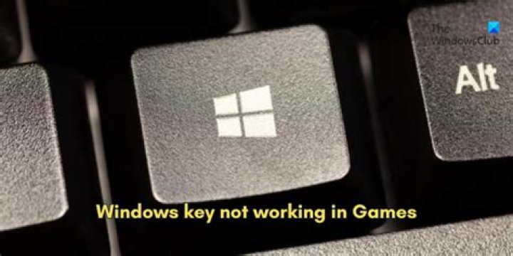 Windows key not working in Remote Desktop family & other people settings