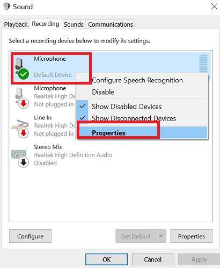 windows microphone advanced pubg