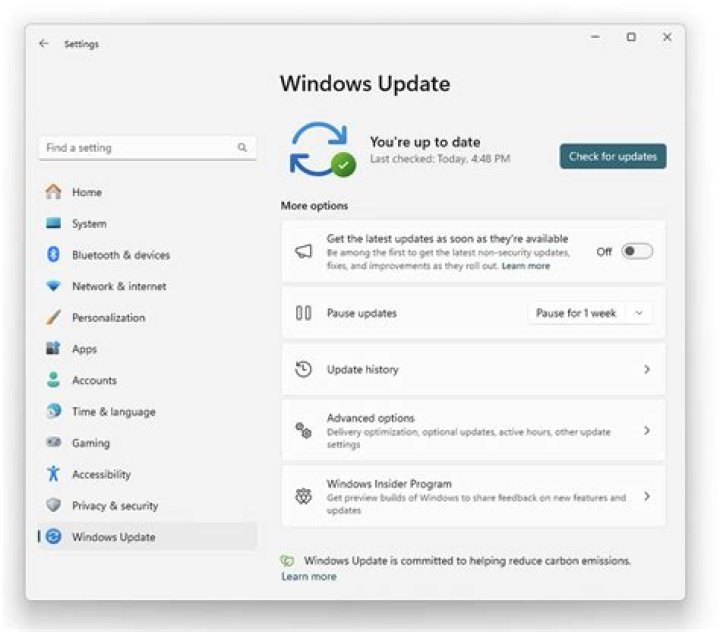 windows update automatically turns on windows 10