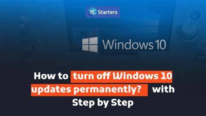 Windows Update Keeps Turning It Self Back On