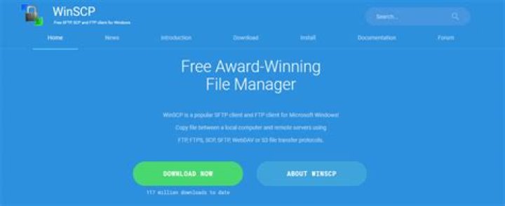 winscp automated sftp software