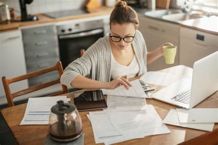 Women working from home
