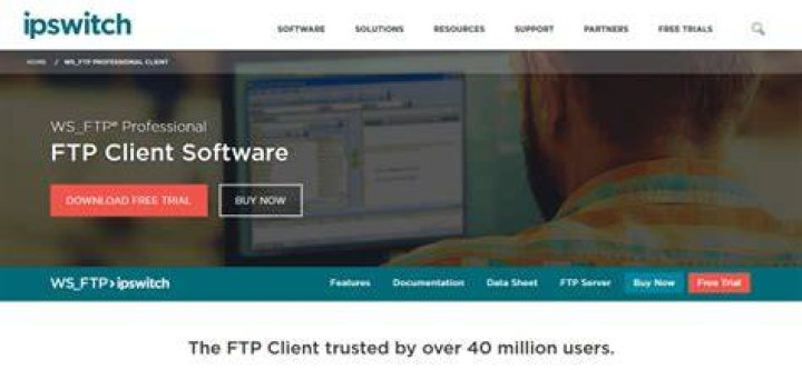 wsftp automated ftp software