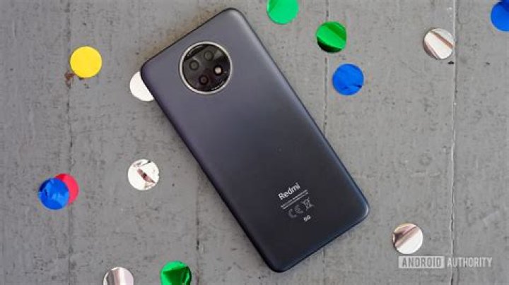 Xiaomi Redmi Note 9T rear on white Xiaomi Redmi Note 9T rear on white