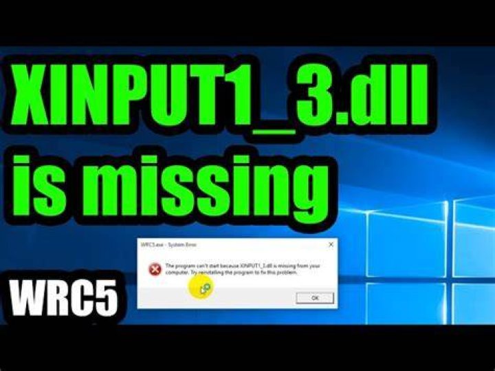 Xinput1_3.dll errors