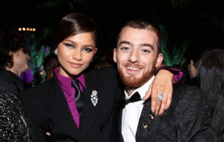Zendaya and Angus Cloud