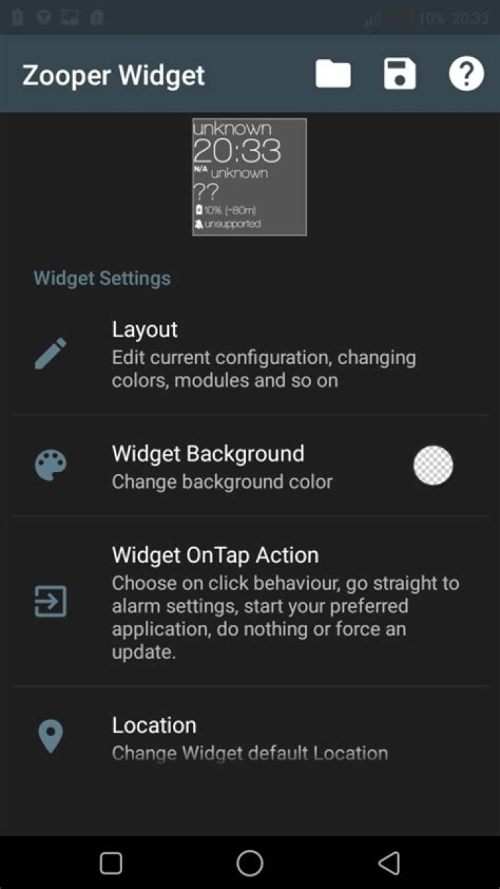 Zooper Widget Edit Text Basics Zooper Widget Edit Text Basics